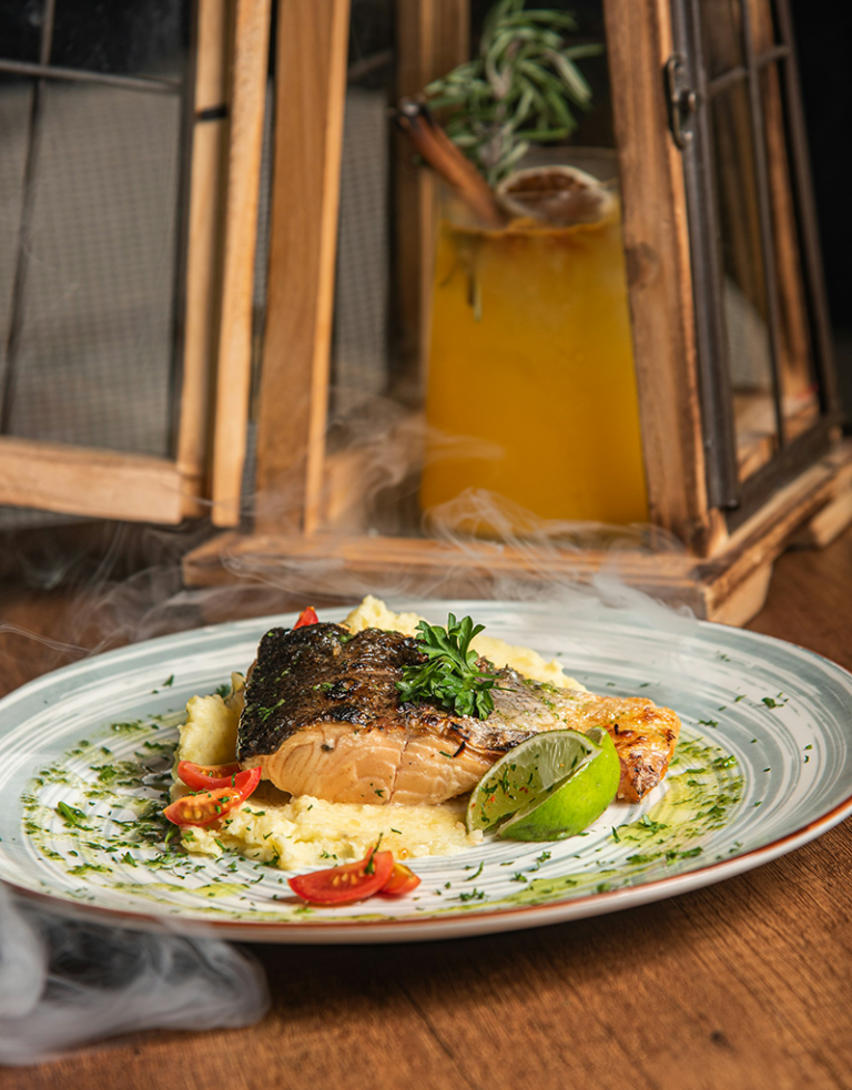 Wholesome plated meal